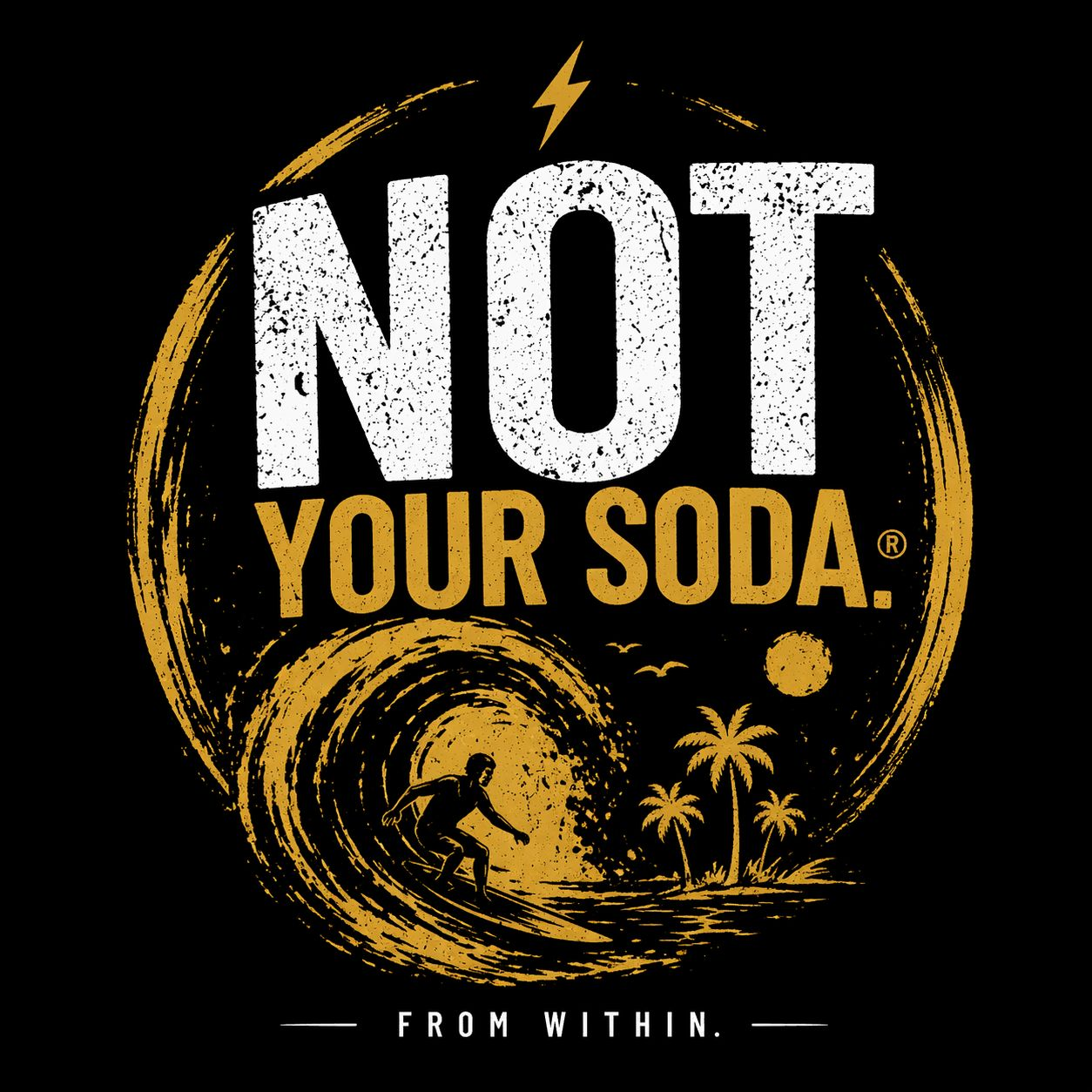 NOT YOUR SODA Logo